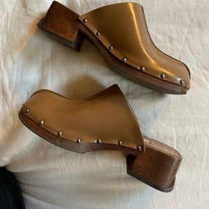 Miista Leather Clogs
